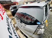 Дверь 5я HONDA FIT SHUTTLE 2013/Цвет NH700M 68100TF7000ZZ GG8 L15A, задняя