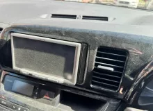 Консоль магнитофона TOYOTA WISH 2007/Цвет 1F7 5542068060 ZNE10G 1ZZFE, передний