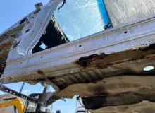 Порог кузова TOYOTA LAND CRUISER 2008 6140260060 VDJ200L 1VDFTV, передний левый