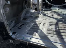 Тазик железный TOYOTA LAND CRUISER 2008 5830260530 VDJ200L 1VDFTV, задний