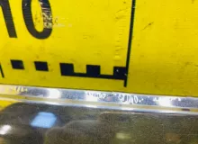 Накладка на дверь багажника TOYOTA LAND CRUISER/LAND CRUISER CYGNUS/LX470 1999/Цвет 057 7681260010 UZJ100W 2UZFE, задняя