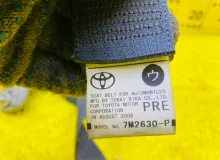 Ремень безопасности ПАРА ПЕРЕД TOYOTA WISH ПЕРЕДНИЙ|ЛЕВЫЙ|ПРАВЫЙ|2008 7321068010C0 ZNE10 1ZZFE, передний