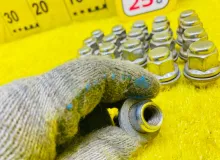 Гайка на колесо TOYOTA WISH 2008/1D2 9094201033 ZNE10 1ZZFE