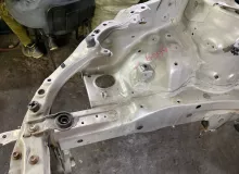 Лонжерон TOYOTA WISH 2008/1D2 5370168010 ZNE10 1ZZFE, передний правый