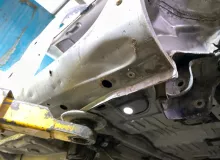 Порог кузова TOYOTA WISH 2008/1D2 6131268020 ZNE10 1ZZFE, передний левый