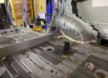 Тазик железный TOYOTA WISH 2008/1D2 5830768021 ZNE10 1ZZFE, задний