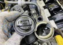 Двигатель VOLKSWAGEN PASSAT 2015 04E100034F 3G5 CZEA, передний
