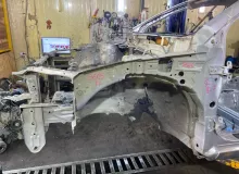 Лонжерон TOYOTA PREMIO 2008/Цвет 1F7 5370220820 ZRT265 2ZRFE, передний левый