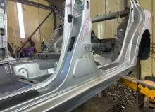 Порог кузова TOYOTA PREMIO 2008/Цвет 1F7 6131220420 ZRT265 2ZRFE, передний левый
