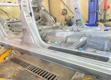 Порог кузова TOYOTA PREMIO 2008/Цвет 1F7 6131120350 ZRT265 2ZRFE, передний правый