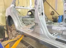 Порог кузова TOYOTA PREMIO 2008/Цвет 1F7 6131120350 ZRT265 2ZRFE, передний правый