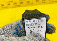 Ремень безопасности ПАРА ПЕРЕД TOYOTA SIENTA 2015/ЛЕВЫЙ/ПРАВЫЙ 7321052A10C1 NCP175G 1NZFE, передний