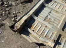 Тазик железный TOYOTA LAND CRUISER/LAND CRUISER CYGNUS/LX470 1999/Цвет 057 5831160460 UZJ100W 2UZFE, задний
