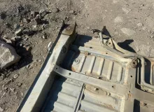 Тазик железный TOYOTA LAND CRUISER/LAND CRUISER CYGNUS/LX470 1999/Цвет 057 5831160460 UZJ100W 2UZFE, задний