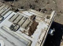 Тазик железный TOYOTA LAND CRUISER/LAND CRUISER CYGNUS/LX470 1999/Цвет 057 5831160460 UZJ100W 2UZFE, задний