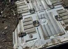 Тазик железный TOYOTA LAND CRUISER/LAND CRUISER CYGNUS/LX470 1999/Цвет 057 5831160460 UZJ100W 2UZFE, задний
