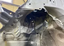 Лонжерон TOYOTA SIENTA 2015 NCP175G 1NZFE, передний левый