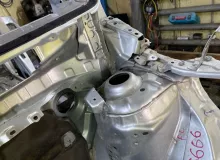 Лонжерон TOYOTA SIENTA 2015 NCP175G 1NZFE, передний левый