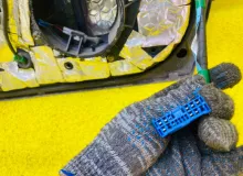 Дверь боковая TOYOTA RAV4 1994 6700242010 SXA10G 3SFE, передняя левая