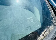 Лобовое стекло TOYOTA WISH 2007 5610168011 ZNE14G 1ZZFE, переднее