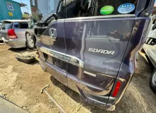 Дверь 5я HONDA STEP WAGON SPADA 2015/Цвет PB87P 68100TAA000ZZ RP4 L15B, задняя
