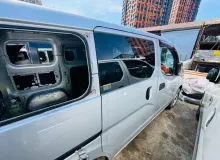 Дверь боковая NISSAN NV200 2013 H210MJX0MA VM20 HR16DE, задняя правая