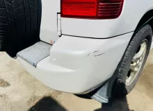 Бампер MITSUBISHI PAJERO IO 2003 MR592971 H76W 4G93T, задний