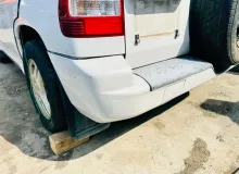 Бампер MITSUBISHI PAJERO IO 2003 MR592971 H76W 4G93T, задний