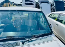 Лобовое стекло MITSUBISHI PAJERO IO 2003 MR447991 H76W 4G93T, переднее