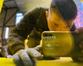 Стекло собачника TOYOTA