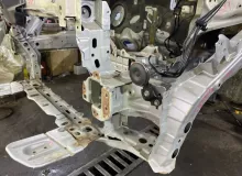 Лонжерон HONDA FIT SHUTTLE 2013/Цвет NH700M 60750TF7300ZZ GG8 L15A, передний левый