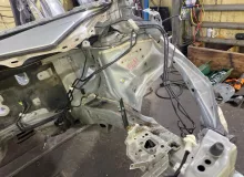 Лонжерон HONDA FIT SHUTTLE 2013/Цвет NH700M 60750TF7300ZZ GG8 L15A, передний левый