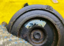 Компрессор кондиционера HUMMER H2 2003 4472204412 LQ4, передний