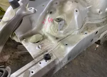 Лонжерон TOYOTA WISH 2007/Цвет 1F7 5370168010 ZNE10G 1ZZFE, передний правый