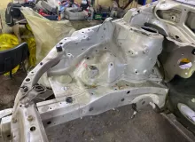 Лонжерон TOYOTA WISH 2007/Цвет 1F7 5370168010 ZNE10G 1ZZFE, передний правый
