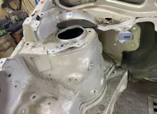 Лонжерон TOYOTA WISH 2007/Цвет 1F7 5370168010 ZNE10G 1ZZFE, передний правый