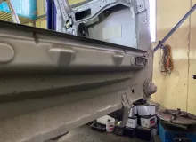 Тазик железный TOYOTA WISH 2007/Цвет 1F7 5831168010 ZNE10G 1ZZFE, задний