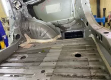 Тазик железный TOYOTA WISH 2007/Цвет 1F7 5831168010 ZNE10G 1ZZFE, задний