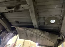 Тазик железный TOYOTA WISH 2007/Цвет 1F7 5831168010 ZNE10G 1ZZFE, задний