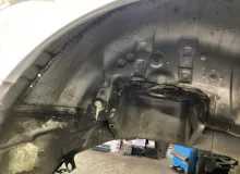 Крыло заднее TOYOTA WISH 2007/Цвет 1F7 6160268020 ZNE10G 1ZZFE, заднее левое