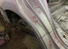 Крыло заднее TOYOTA WISH 2007/Цвет 1F7 6160168020 ZNE10G 1ZZFE, заднее правое