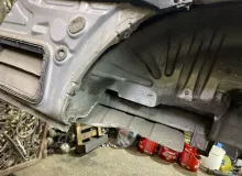 Крыло заднее TOYOTA WISH 2007/Цвет 1F7 6160168020 ZNE10G 1ZZFE, заднее правое
