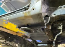 Порог кузова TOYOTA ISIS 2012 6146144020 ZGM15W 2ZRFAE, передний левый
