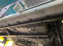 Порог кузова TOYOTA ISIS 2012 6146144020 ZGM15W 2ZRFAE, передний левый