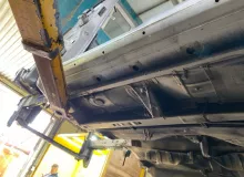 Порог кузова TOYOTA ISIS 2012 6146144020 ZGM15W 2ZRFAE, передний левый