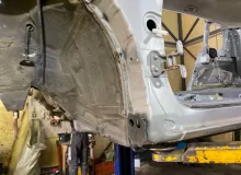 Порог кузова TOYOTA ISIS 2012 6146144020 ZGM15W 2ZRFAE, передний левый