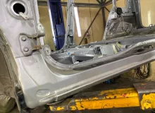 Порог кузова TOYOTA ISIS 2012 6146144020 ZGM15W 2ZRFAE, передний левый
