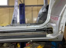 Порог кузова TOYOTA ISIS 2012 6146144020 ZGM15W 2ZRFAE, передний левый
