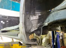Порог кузова TOYOTA ISIS 2012 6146144020 ZGM15W 2ZRFAE, передний левый