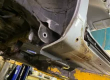 Порог кузова TOYOTA ISIS 2012 6145144020 ZGM15W 2ZRFAE, передний правый
